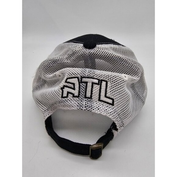 Atlanta Hawks Hat One Size Item of the Game Black Mesh Cap NBA Basketball ATL - Picture 5 of 10